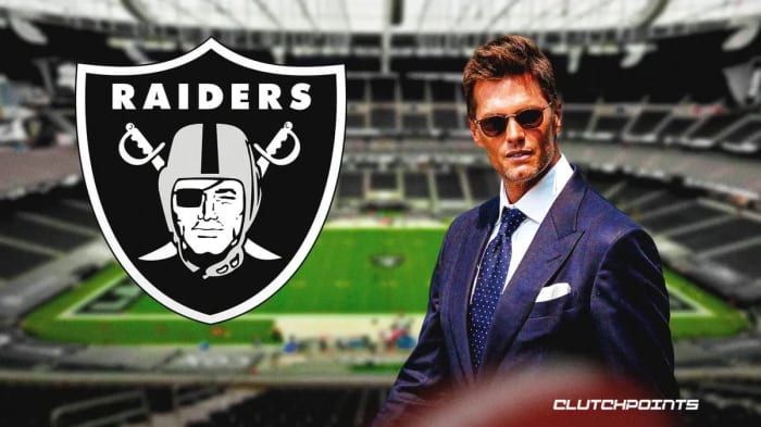 Las Vegas Raiders minority owner Tom Brady.